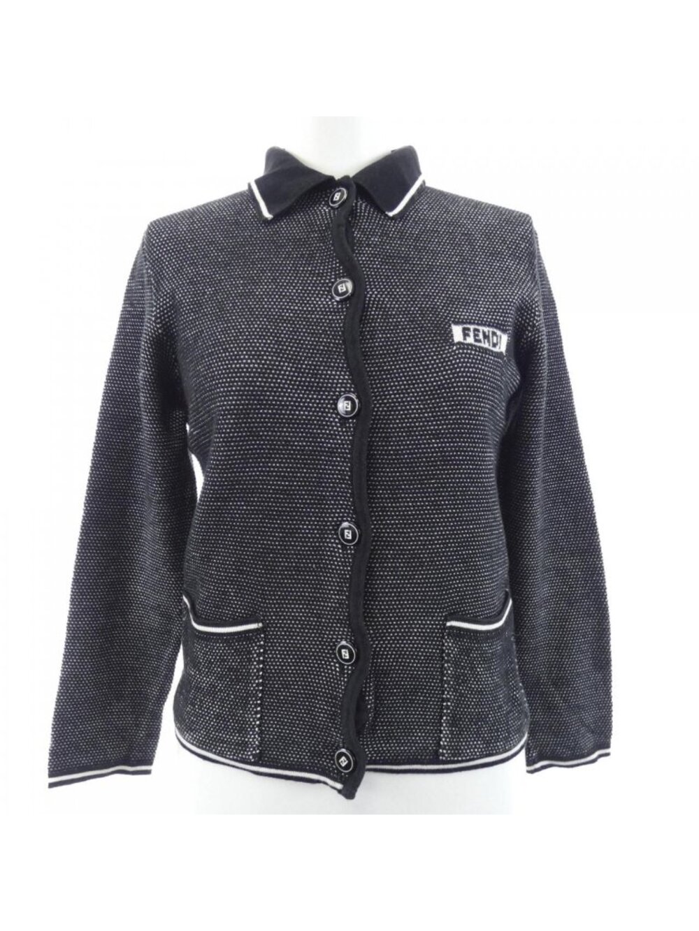 Fendi Vintage Cardigan Black